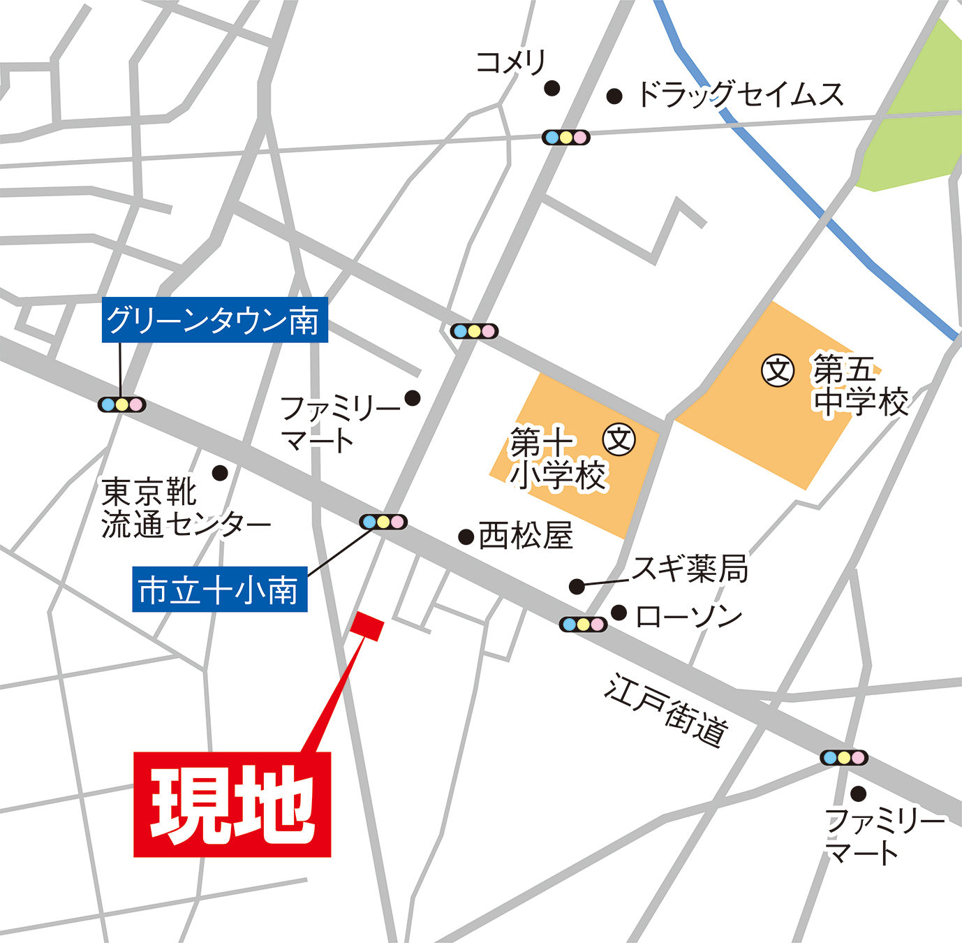 カーナビへの入力「武蔵村山市残堀4-140」 カーナビへの入力「武蔵村山市残堀4-140」