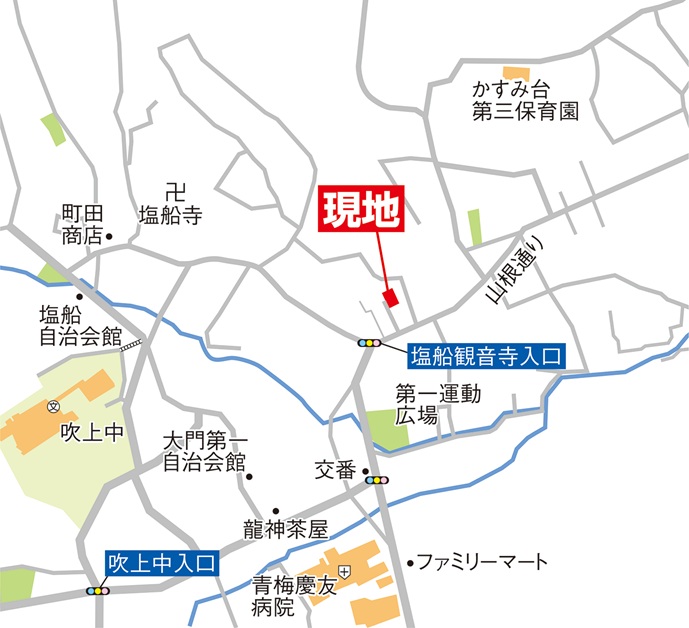 カーナビへの入力「青梅市塩船27-5」 カーナビへの入力「青梅市塩船27-5」