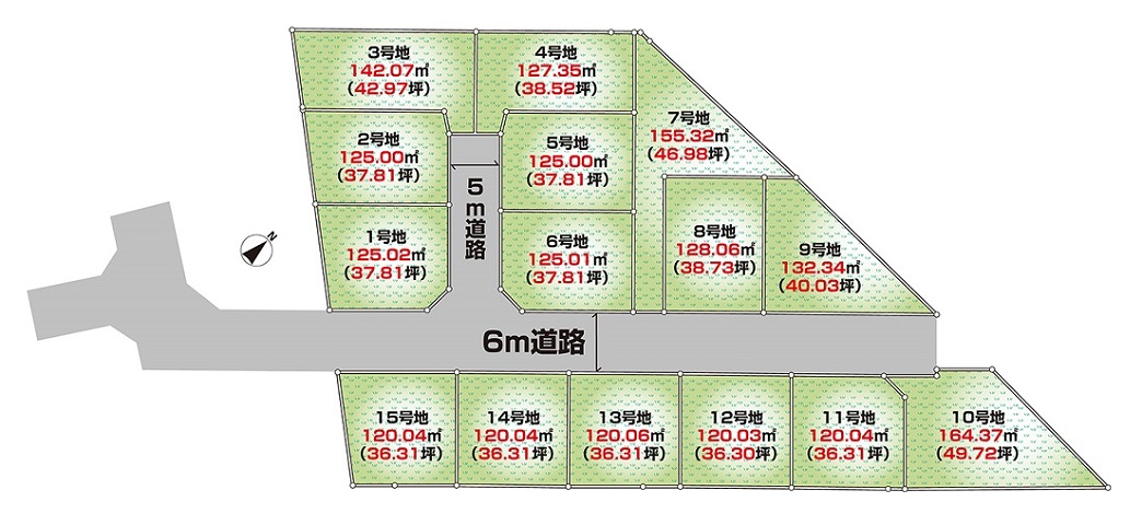 区画図(9号地) 区画図(9号地)