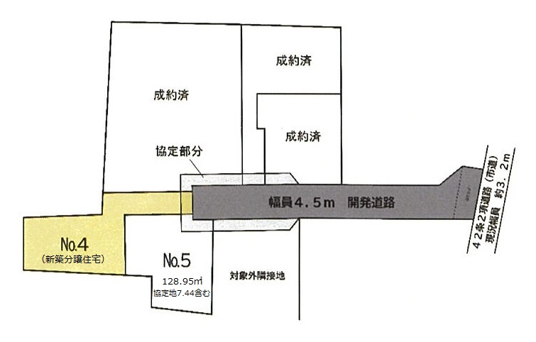 区画図(No.5) 区画図(No.5)