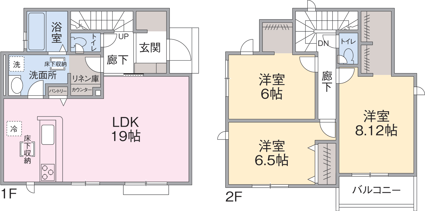 15号棟間取り 15号棟間取り