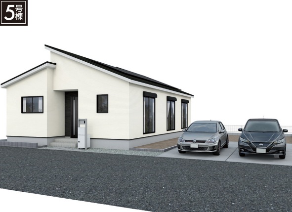 5号棟完成予想イラスト 5号棟完成予想イラスト