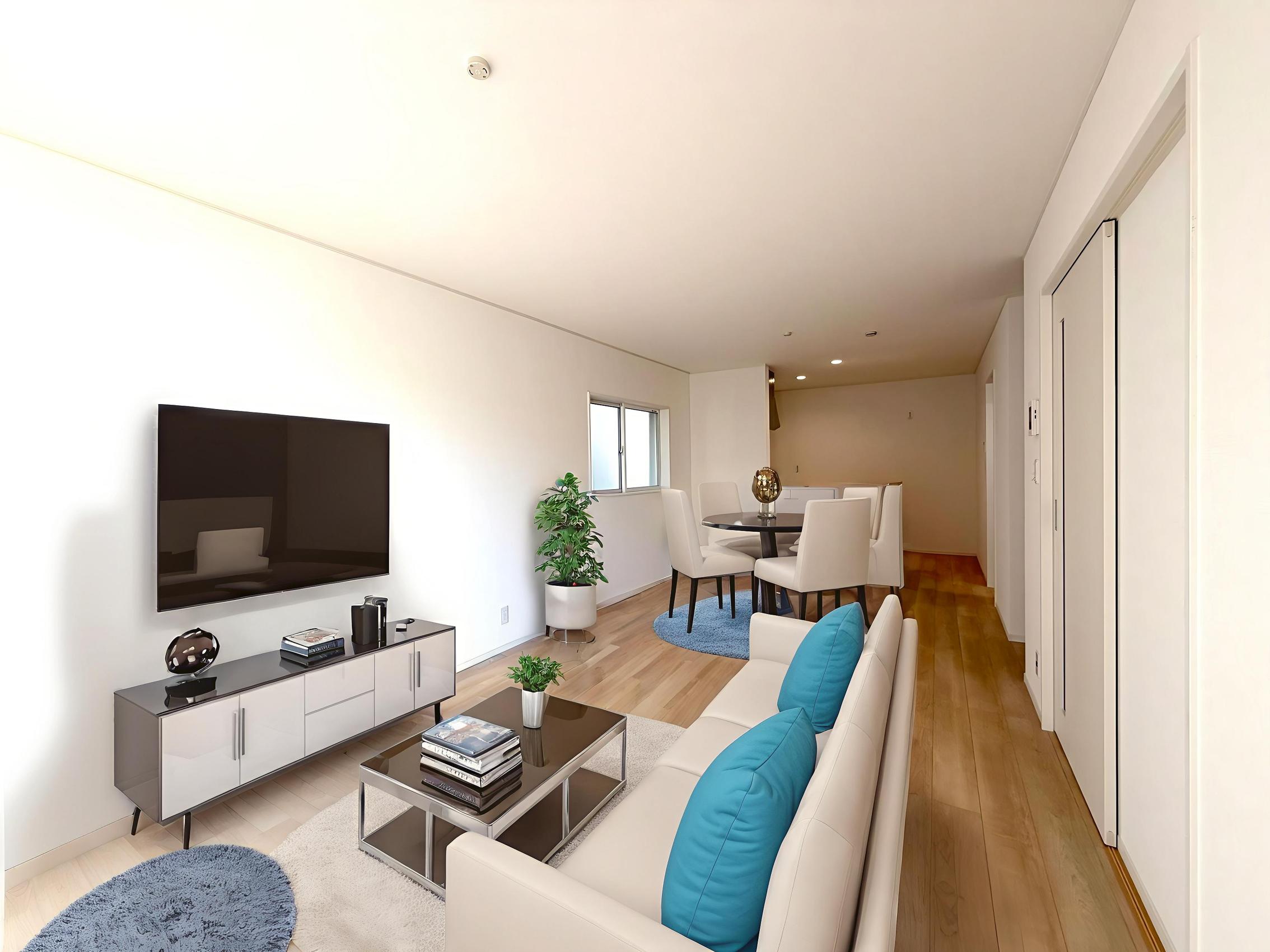 本画像はCGで作成したもので、実際には家具はありません 本画像はCGで作成したもので、実際には家具はありません