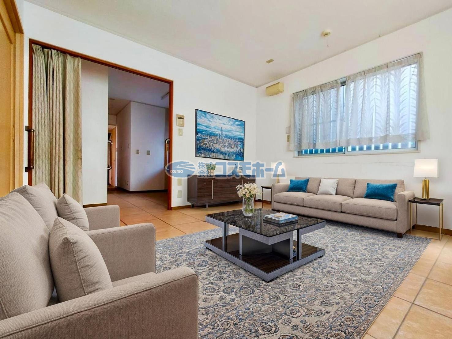 本画像はCGで作成したもので、実際には家具はありません 本画像はCGで作成したもので、実際には家具はありません