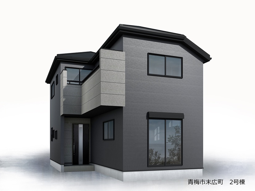 2号棟完成予想イラスト 2号棟完成予想イラスト