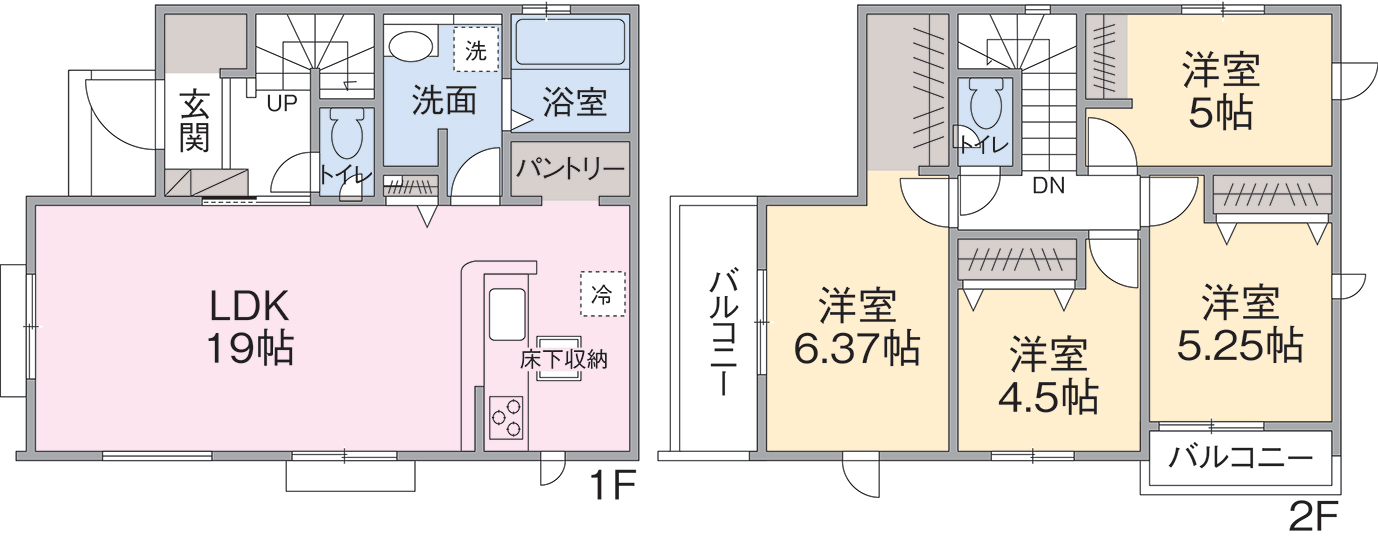 4号棟間取り 4号棟間取り