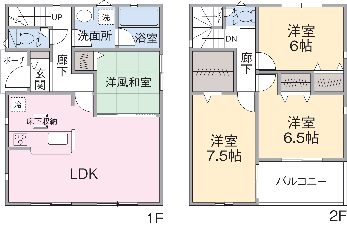 3号棟間取り図 3号棟間取り図