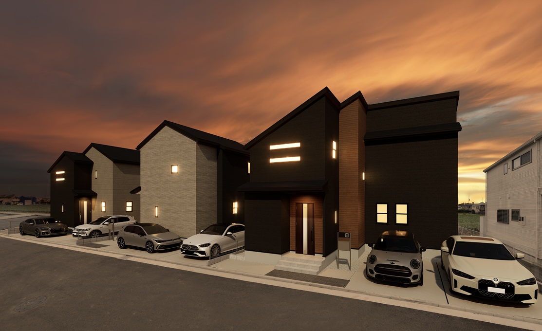 夕景イメージパース♪ 夕景イメージパース♪