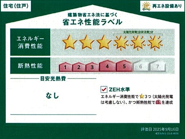 省エネ性能ラベル 省エネ性能ラベル