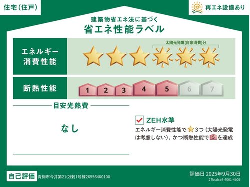 省エネ性能ラベル 省エネ性能ラベル