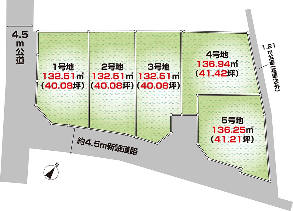 区画全体図 区画全体図